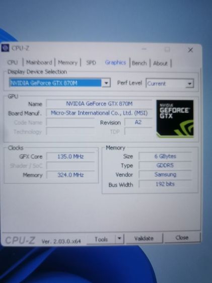 MSI เกมมิ่ง  15.6นิ้ว Full HD การเจอ GTX870 6GB DDR5 ถอดได้ แรม 16GB SSD256GB Kingston i7 4910MQ 4core 8thfead GTA V Five M ลื่นลื่น แบตเก็บ รูปที่ 3