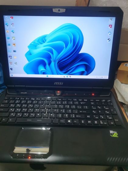 MSI เกมมิ่ง  15.6นิ้ว Full HD การเจอ GTX870 6GB DDR5 ถอดได้ แรม 16GB SSD256GB Kingston i7 4910MQ 4core 8thfead GTA V Five M ลื่นลื่น แบตเก็บ