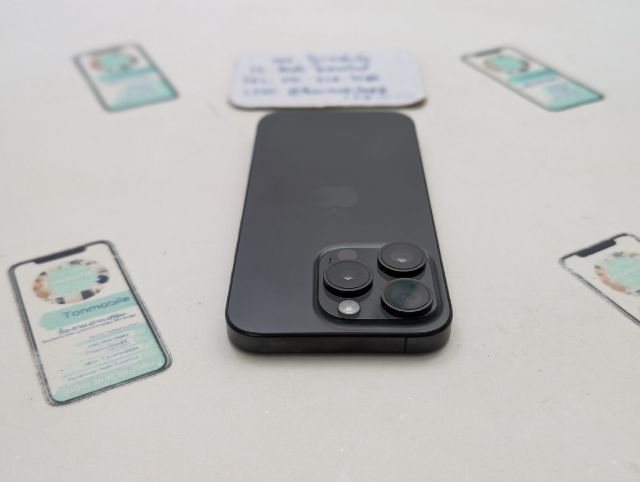 ขาย เทิร์น iPhone 15 Pro 256 GB Black ศูนย์ไทย สภาพสวย อุปกรณ์ครบยกกล่อง สุขภาพแบต 100 รอบชาร์จ 62 รอบ เพียง 20,990 บาท ครับ  รูปที่ 8