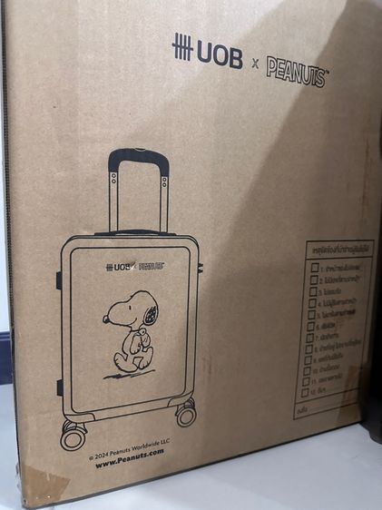 กระเป๋าเดินทาง UOB x Peanuts (Snoopy) limited edition รูปที่ 16