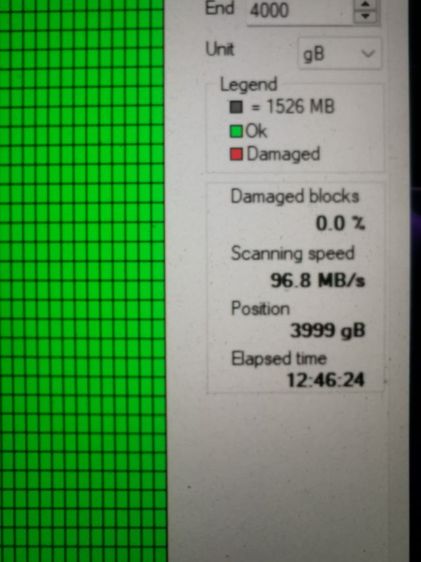 My passaport 4TB USB3.0  ใช้มาแค่ 69ชัวโมงใหม่มาก สุขภาพดี ผลสแกนแบบละเอียดเขียวหมด รูปที่ 6