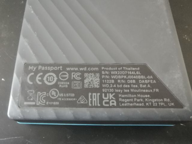 My passaport 4TB USB3.0  ใช้มาแค่ 69ชัวโมงใหม่มาก สุขภาพดี ผลสแกนแบบละเอียดเขียวหมด รูปที่ 2