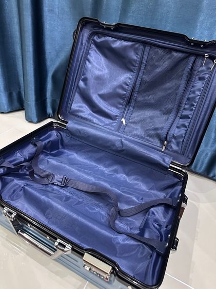 กระเป๋าเดินทาง Aluminum Frame สีฟ้า Steel Blue รูปที่ 12