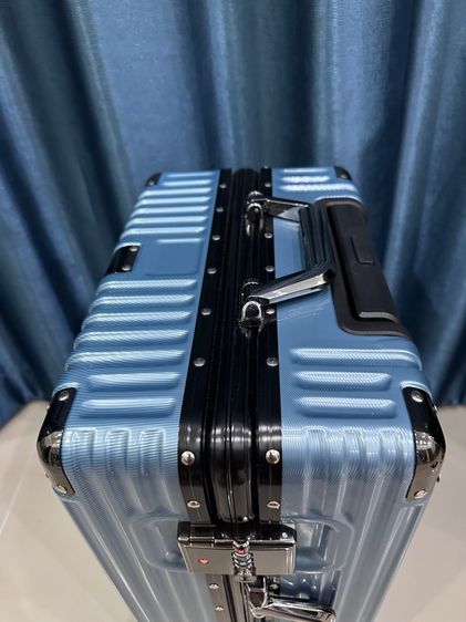 กระเป๋าเดินทาง Aluminum Frame สีฟ้า Steel Blue รูปที่ 7