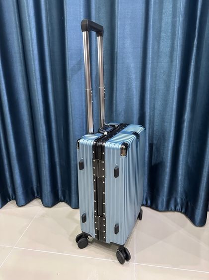 กระเป๋าเดินทาง Aluminum Frame สีฟ้า Steel Blue รูปที่ 14