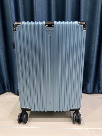 กระเป๋าเดินทาง Aluminum Frame สีฟ้า Steel Blue