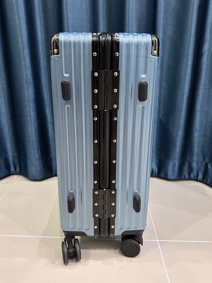 กระเป๋าเดินทาง Aluminum Frame สีฟ้า Steel Blue รูปที่ 4