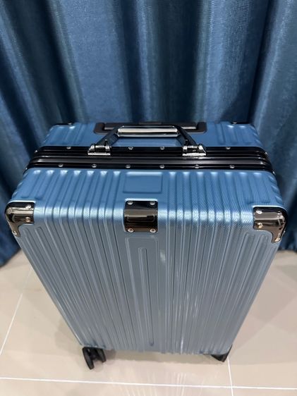 กระเป๋าเดินทาง Aluminum Frame สีฟ้า Steel Blue รูปที่ 6