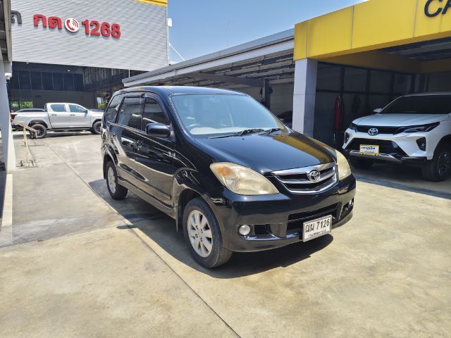 Toyota Avanza 2008 1.5 E Utility-car เบนซิน ไม่ติดแก๊ส เกียร์อัตโนมัติ ดำ รูปที่ 2