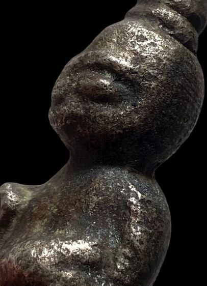 กุมารเปี๊ยกพ่อกวย วัดโฆษิตาราม ชัยนาท ยุคต้นปี2500รุนแรกเนื้อตะกั่ว จารยันต์ใต้ฐาน สวยคมชัดลึก แท้คับ