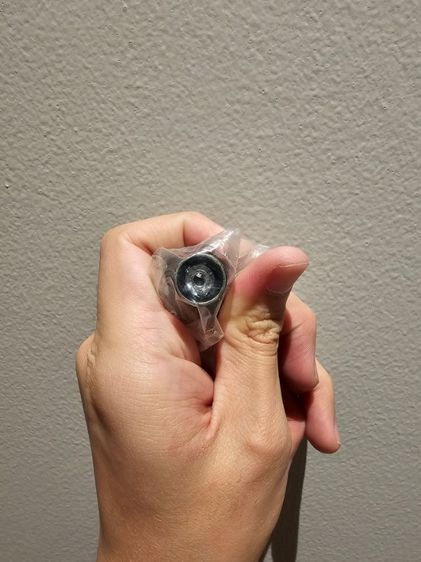 ปุ่มจับเฟอร์นิเจอร์ Ikea แบบกลม สีเงินด้าน รูปที่ 3