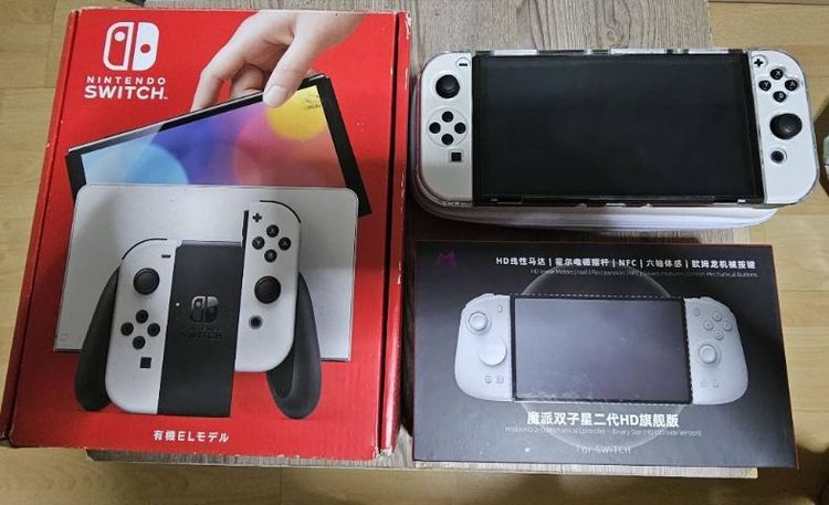 Nintendo Switch oled แปลงแล้ว 3 ระบบ Mem 512 