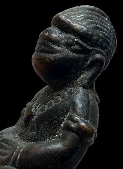 หนุมานพ่อกวย วัดโฆษิตาราม ชัยนาทปี15รุ่น2เนื้อโลหะ ก้นกริ่งดังกังวาล สวยคมชัดลึก แท้คับ