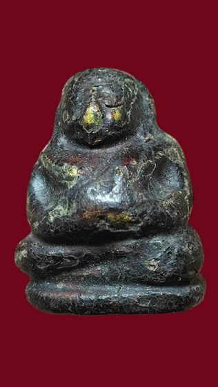 พระสังกัจจายน์พ่อกวย วัดโฆษิตาราม ชัยนาทปี15รุ่นแรก เนื้อผงคลุกรักปิดทองเก่าหายาก สวยเก่าแท้คับ