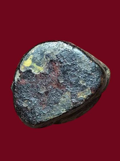 พระสังกัจจายน์พ่อกวย วัดโฆษิตาราม ชัยนาทปี15รุ่นแรก เนื้อผงคลุกรักปิดทองเก่าหายาก สวยเก่าแท้คับ รูปที่ 4