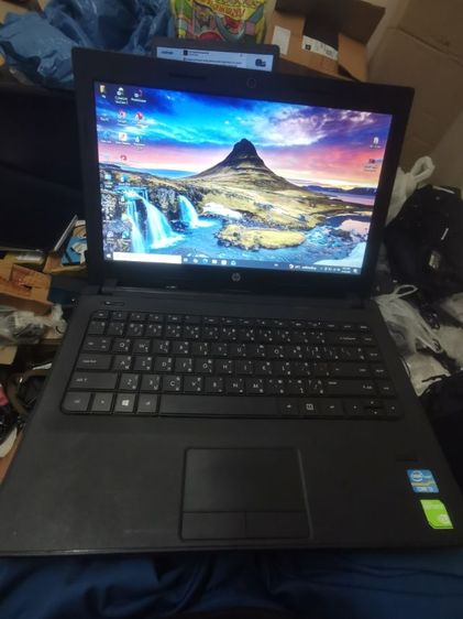HP i3 GEN3 14นิ้ว 64GB SSDกับ HDD500GB การ์ดจอ Geforce 730 1GB  RAM4GB ใช้งานปกติ แบตไม่เก็บ รูปที่ 2