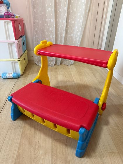 ชุดม้านั่งและโต๊ะกิจกรรมสำหรับเด็กแบบ 3-in-1 รูปที่ 3