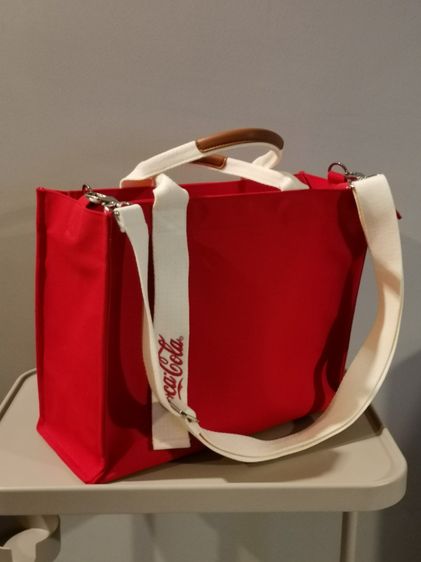 ขายกระเป๋า Tote Coca-Cola Premium (สีแดง signature) รูปที่ 2