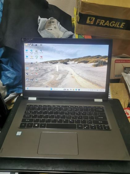 Acer i5 GEN8 14นิ้ว Full HD M2 256GB RAM 8GB DDR4 ทัชร้าวแต่แสดงผลและใช้งานปกติ แบตเปลี่ยนมาใหม่ 7 ชั่วโมง น้ำหนักเบา  สุขสวัสดิ์52 กทม