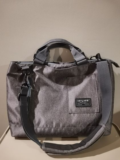 ขายกระเป๋า Carry-all Urban Tote หรือ Messenger Bag – สีเทา Charcoal