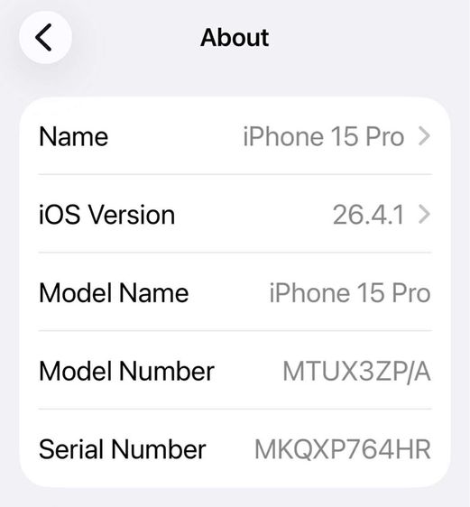 iPhone 15 Pro รูปที่ 10