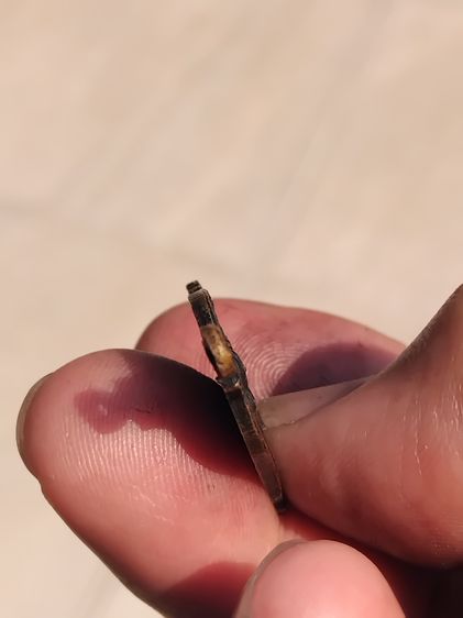 เหรียญระฆังรุ่นพิเศษ ปี 2513 หลวงพ่อพรหม วัดช่องแค นครสวรรค์ เนื้อทองแดง ขนาดเหรียญ ส่วนที่กว้างที่สุดประมาณ 2.4 ซม.สูงประมาณ 3.4 ซม จำนวน รูปที่ 6