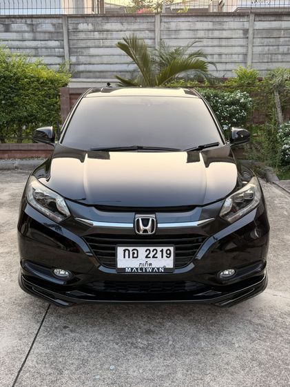 Honda HR-V 2017 1.8 E Utility-car เบนซิน ไม่ติดแก๊ส เกียร์อัตโนมัติ ดำ รูปที่ 2