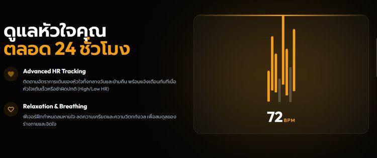 Withings ScanWatch Light l สมาร์ทวอทช์ นาฬิกาข้อมือ ไฮบริด เพื่อสุขภาพ แบต 30 วัน รูปที่ 15