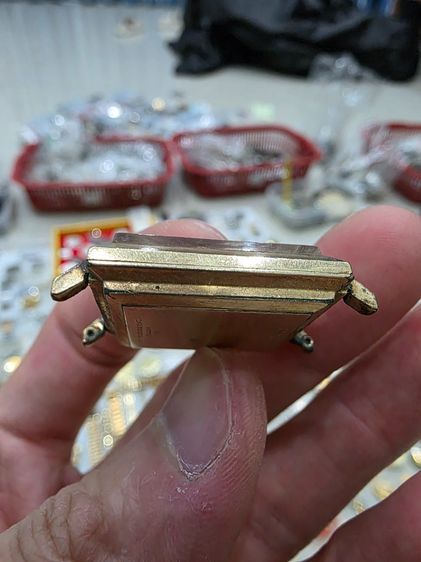 นาฬิกา ยี่ห้อ BULOVA สวย สีทอง 10K GF หายาก  เก่าเก็บ วินเทจ หายาก เดิมๆ ขายตามสภาพ  พร้อมส่ง รูปที่ 7