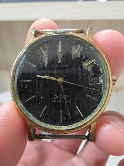 อื่นๆ อื่นๆ นาฬิกา ยี่ห้อ OMEGA SWISS หายาก เก่าเก็บเดิมๆ ขายตามสภาพ ตัวเรือนสีทอง น่าสะสม ไม่มีฝาหลัง พร้อมส่งครับ