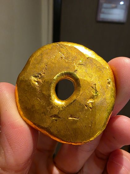 ก้อนสีทอง หายาก เดิมๆ หนักๆ สวย น่าสะสม ขายตามสภาพ พร้อมส่งครับพี่ๆ  รูปที่ 4