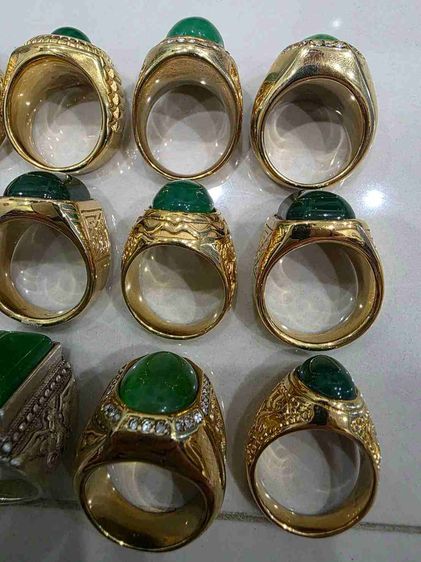 ของสะสม แหวน หัวสีเขียว เหมาๆ ทั้งหมด เบอร์ 9 เดิมๆ สวย หายาก ของใหม่ เหมาๆ พร้อมส่งครับพี่ๆ  รูปที่ 5