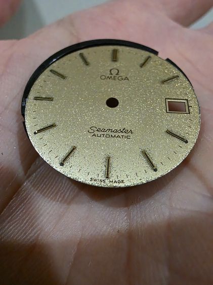 อะไหล่ หน้าปัด นาฬิกา ยี่ห้อ OMEGA  SEAMASTER  ออโต้ สวยของใหม่เก่าเก็บ หายาก รุ่นเก่า ใหม่ๆ สวย ขายตามสภาพพร้อมส่ง  รูปที่ 3