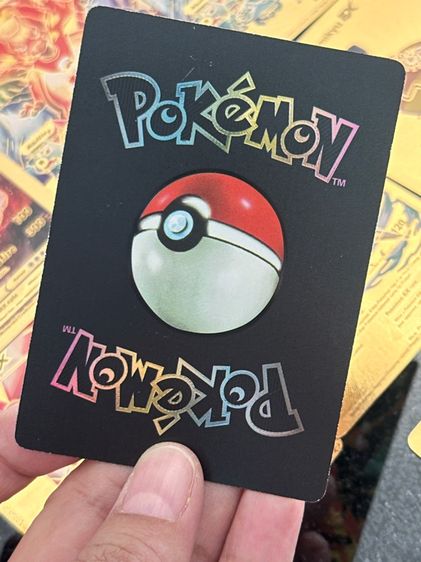 🏆🐥Pokémon Gold Card การ์ดทองเลเซอร์ 3D งานสวยคมระดับพรีเมี่ยม✨ รูปที่ 7