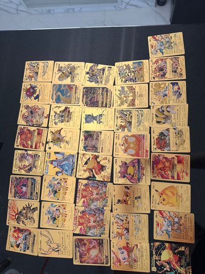 🏆🐥Pokémon Gold Card การ์ดทองเลเซอร์ 3D งานสวยคมระดับพรีเมี่ยม✨ รูปที่ 5
