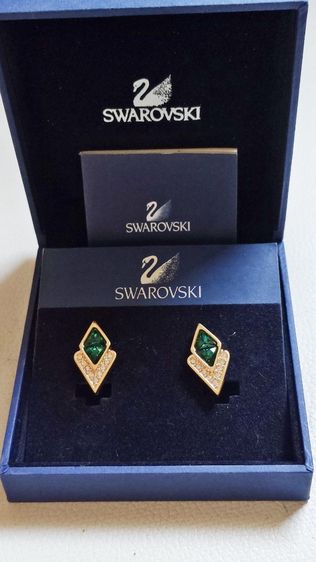 จิวเวอรี่ ต่างหูวินเทจ Swarovskyรุ่น BELLA:CLIP