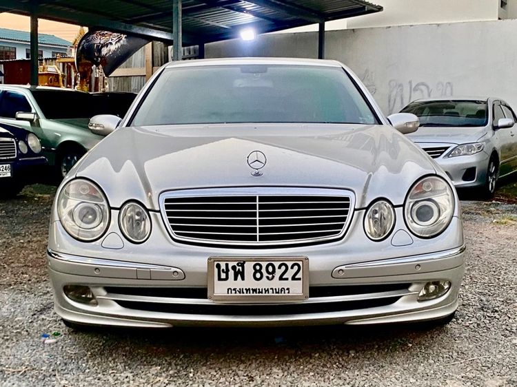 Mercedes-Benz E-Class 2004 E240 Sedan เบนซิน ไม่ติดแก๊ส เกียร์อัตโนมัติ บรอนซ์เงิน รูปที่ 3