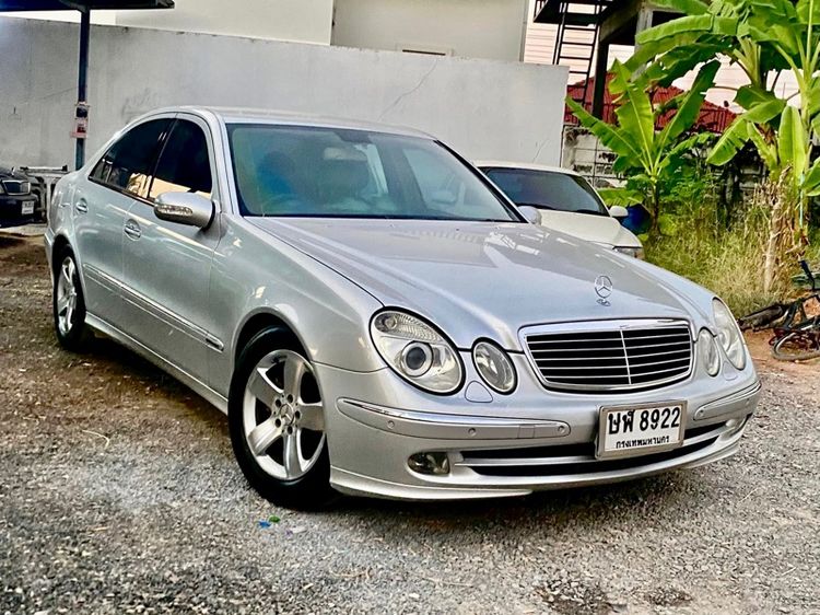 Mercedes-Benz E-Class 2004 E240 Sedan เบนซิน ไม่ติดแก๊ส เกียร์อัตโนมัติ บรอนซ์เงิน รูปที่ 4