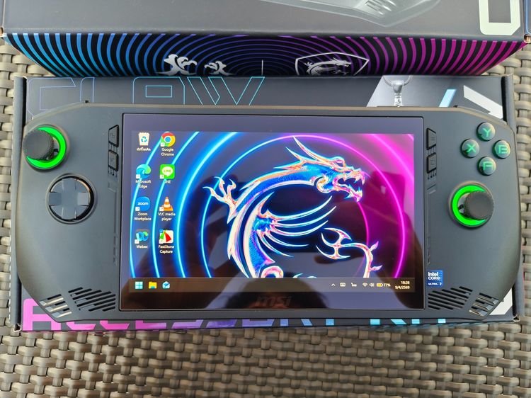 MSI CLAW A1M ใหม่เอี่ยม ไร้ขนแมว รูปที่ 3