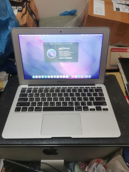 macbook air11ยฃนิ้ว ปี2011 A1370 EMC2471 i5 1.6GHz SSD120GB RAM 2GB แบต02ชั่วโมฃครึ่ง จอมีตำหนิ สุขสวัสดิ์ กทม รูปที่ 4