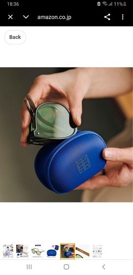 แว่นตาพับได้ ROPE ญี่ปุ่น รูปที่ 7