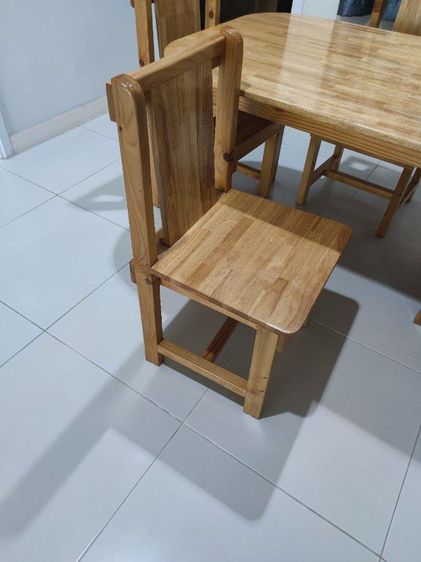 โต๊ะกินข้าว4ที่นั้งขนาด150x90 รูปที่ 4