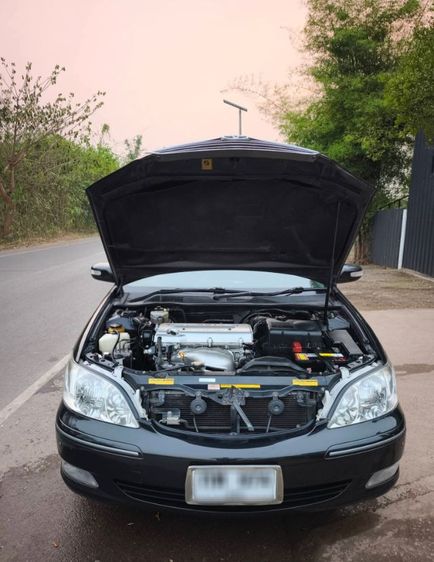 Toyota Camry 2003 2.4 Q Sedan เบนซิน เกียร์อัตโนมัติ ดำ รูปที่ 3