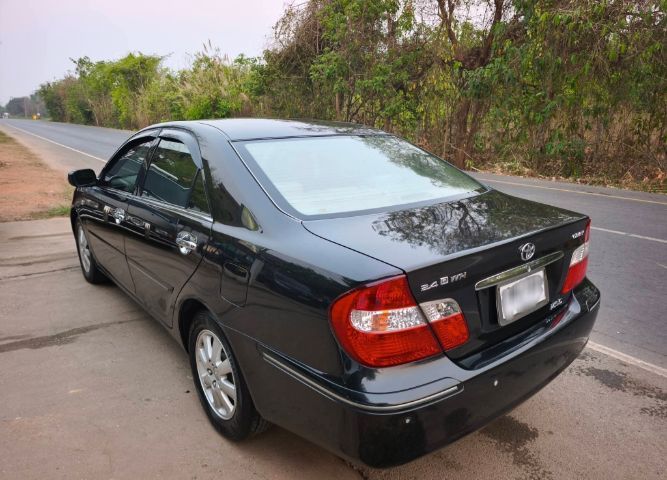 Toyota Camry 2003 2.4 Q Sedan เบนซิน เกียร์อัตโนมัติ ดำ รูปที่ 2