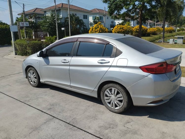 Honda City 2015 1.5 S Sedan เบนซิน ไม่ติดแก๊ส เกียร์อัตโนมัติ เทา รูปที่ 4