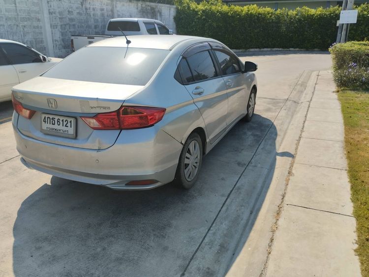 Honda City 2015 1.5 S Sedan เบนซิน ไม่ติดแก๊ส เกียร์อัตโนมัติ เทา รูปที่ 2