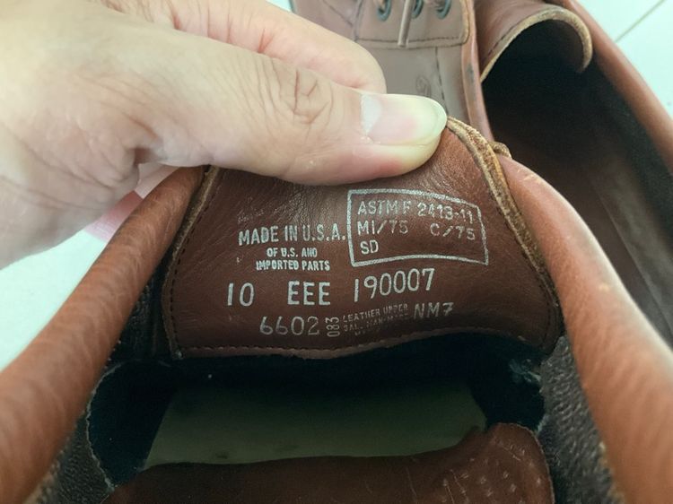 รองเท้า red wing หัวเหล็ก รูปที่ 8