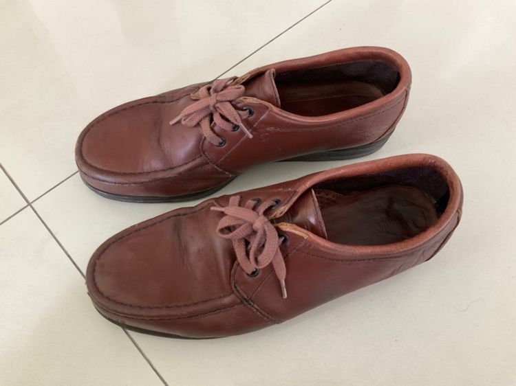 น้ำตาล หนังแท้ รองเท้าหนังแบบทางการ UK 9.5 | EU 44 | US 10 อื่นๆ รองเท้า red wing หัวเหล็ก