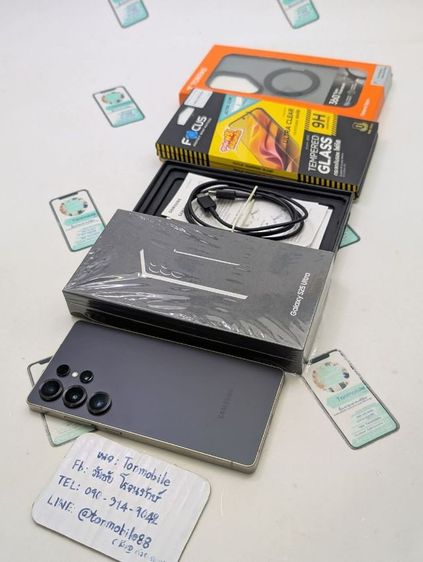 ขาย เทิร์น Samsung Galaxy S25 Ultra 512 Gb Black ศูนย์ไทย สภาพสวย อุปกรณ์ครบยกกล่อง ถูกๆ เพียง 25,590 บาท ครับ