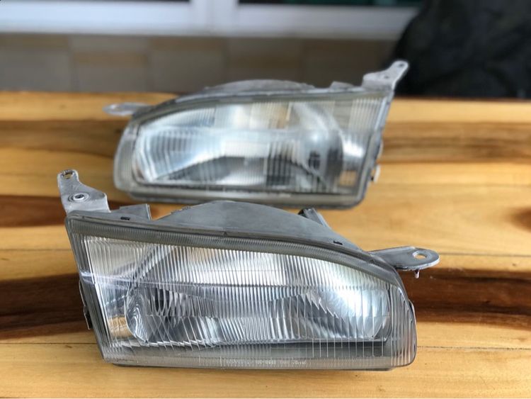 ไฟหน้าของแท้โตโยต้ารุ่นตูดเป็ด ตองหนึ่ง ไฮทอร์ค AE110 AE111 AE112 คุณภาพดี สภาพดี ใช้งานดีปกติ รูปที่ 15